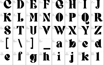 Juvenilia font