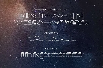 Space Corner font