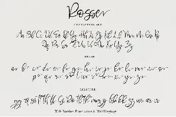 Rosse font