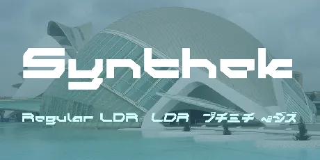 Synthek font