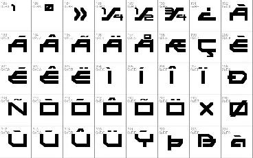 Synthek font