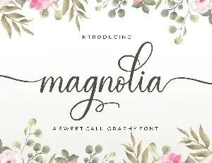 Magnolia font