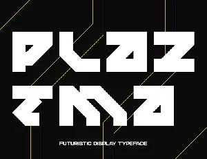 Plaztma font