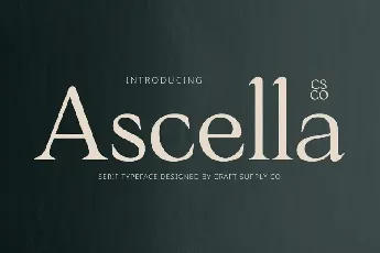 Ascella font