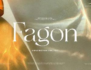 Fagon font