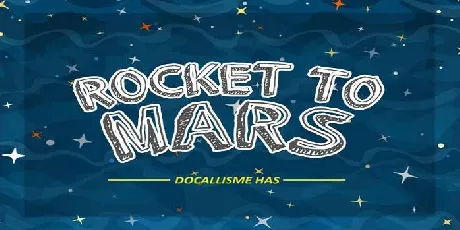 Rocket To Mars font