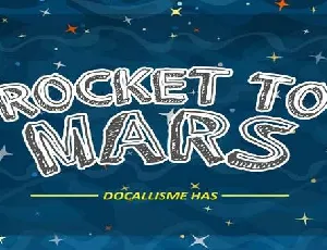 Rocket To Mars font