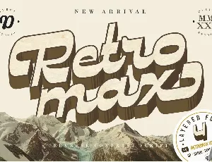 Retromax font