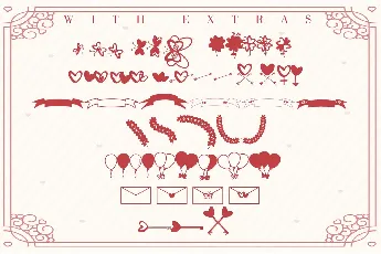 Beautiful Kisses font