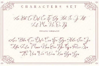 Beautiful Kisses font