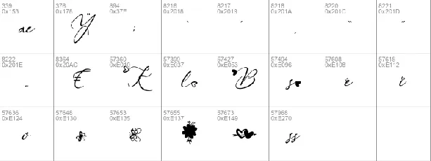 Beautiful Kisses font