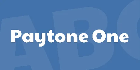 Paytone One font