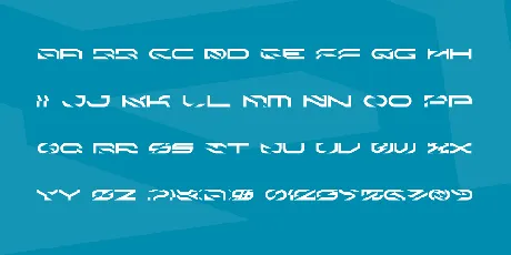 KleenBlades LDR font