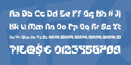 Particulator II font