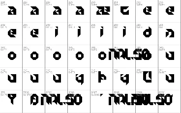 Particulator II font