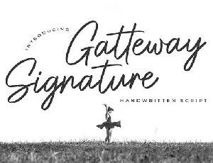 Gatteway font