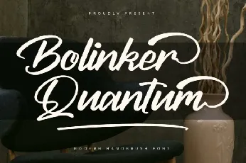 Bolinker Quantum font