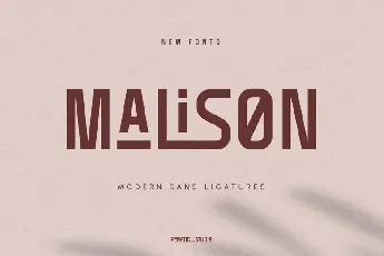 Malison font