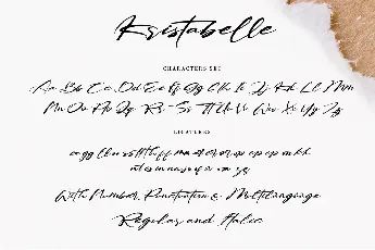 Kristabelle font