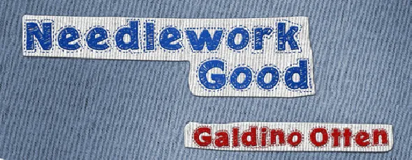 Needlework Good font