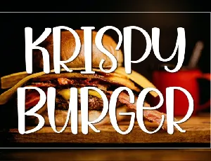 Krispy Burger Typeface font