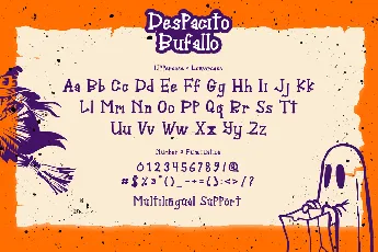 Despacito Bufallo font