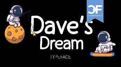 CF Daveâ€™s Dream font