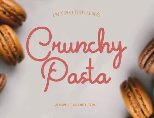 Crunchy Pasta Script font