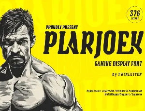 PLARJOEK Trial font