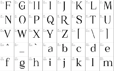 Kithara font