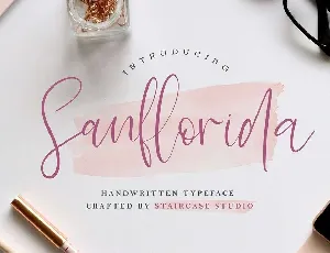 Sanflorida font