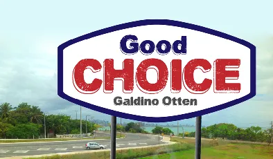 Good Choice font