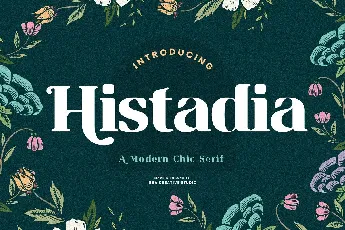 Histadia font