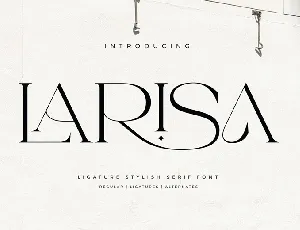 Larisa font