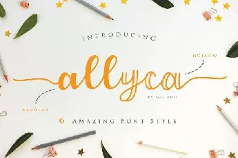 Allyca font