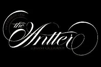 The Antter font