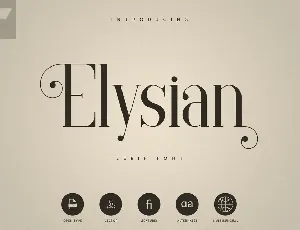 Elysian font