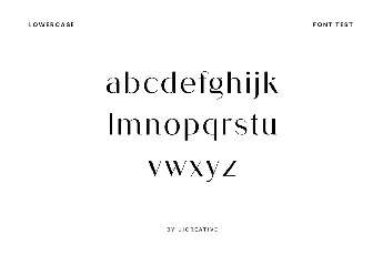 BoskyEvanish font