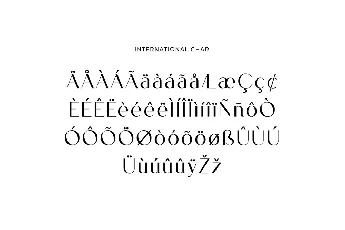 BoskyEvanish font