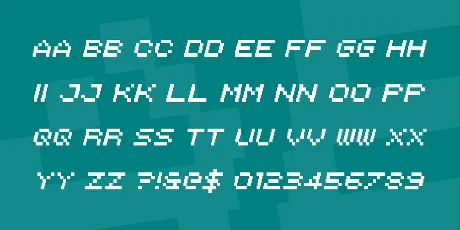 Italipixel font