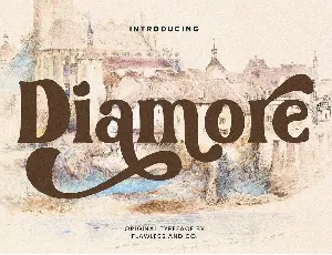 Diamore font