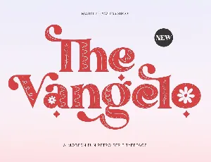 The Vangelo font