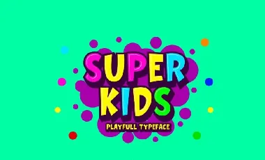 Super Kids font