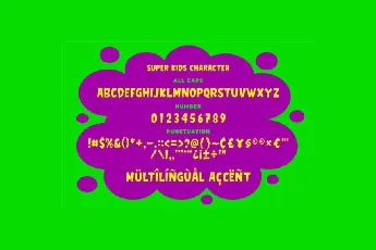 Super Kids font