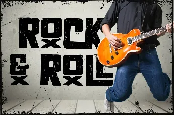 Rocker Squad - Personal use font