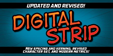 DigitalStrip BB font