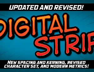 DigitalStrip BB font