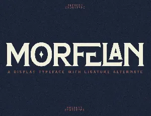 Morfelan font