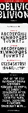 CF Oblivion font