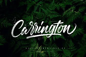 Carrington Script font